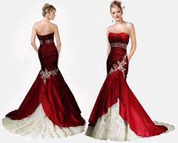 White Red Wedding Dresses Google Afbeeldingen Red Wedding Dresses Red Bridal Gown Red Wedding Dress