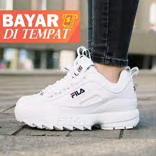 Jual beli sepatu fila wanita online terlengkap, aman & nyaman di tokopedia. Sepatu Fila Disbutor 2 Putih Made In Vietnam Shopee Indonesia