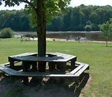 Pin By Amarem 101 On Gardening In 2019 Tree Bench Bench Around Trees Diy Garden Table