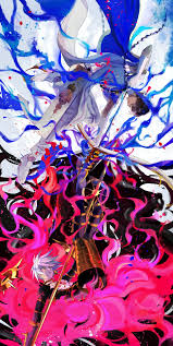 Karna, son of the sun god surya, is arguably one of the strongest servants in the lore, thanks to not only the arsenal of divine weapons in his possession, but also his noble character and martial prowess. Fgo Karna And Arjuna Anime Wallpaper Anime Wallpaper Iphone Iphone Wallpaper