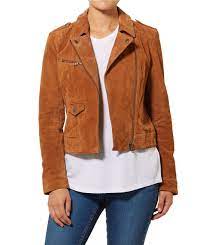 Country Romance Suede Biker Jacket Clothing Sportsgirl Suede Biker Jacket Clothes Jackets