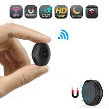 Mini Wifi Camera Chuhe 1080p Portable Spy Cameras Wireless Home Security Small Camera Nanny C Wireless Home Security Systems Wireless Home Security Wifi Camera
