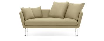 57.1 in w x 25.6 in d x 33.5 in h. Vitra Suita Sofa 2 Seater Pointed Cushions Official Vitra Online Shop