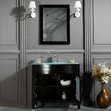 jersey city 36 inch black bathroom cabinet