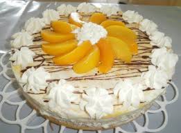 Pfirsich Joghurt Torte Mit Sekt Rezept Joghurttorte Rezepte Und Lebensmittel Essen