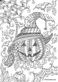 Coloriage Zen Halloween Herbst Ausmalvorlagen Malvorlagen Halloween Ausmalbilder