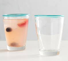 Colored Rim Glass Tumblers Set Of 4 Pottery Barn Get 5% in rewards with club o! colored rim glass tumblers set of 4