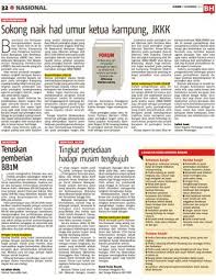 2.5 agensi pembayar merujuk kepada pihak yang diputuskan oleh. Sokong Naik Had Umur Ketua Kampung Jkkk Klik