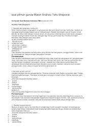 Semua produsen dapat menghasilkan makanannya sendiri sehingga disebut organisme autotrof. Https Pdfcoffee Com Download Soal Teks Eksposisidocx Pdf Free Html