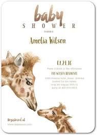 Giraffe Kiss Baby Shower Invitations Lady Jae Designs Sienna Brown Brown Baby Shower Giraffe Giraffe Baby Shower Invitations Giraffe Baby Shower Theme