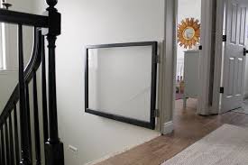 See more ideas about pet gate, laser cut panels, cnc design. A Diy Baby Gate Chris Loves Julia