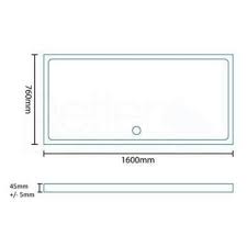 Generally speaking, however, sizes range from: Rectangular Low Profile Shower Tray 1600 X 760mm Slim Line Better Bathrooms
