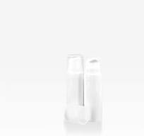 Cosmetic Packaging Now Pure White PP Airless Bottle with Frosted Cap (10 ML)