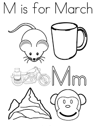 Coloring page outline of boy with flowers with calendar march 8. Free Printable March Coloring Pages Toddler Kindergarten To Print