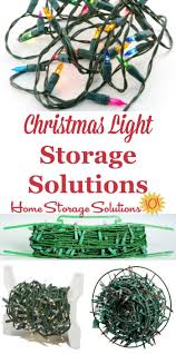 Christmas Light Storage Solutions No More Tangled Strings Strands Christmas Light Storage Holiday Storage Christmas Lights