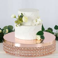 Shop gifts & party supplies at target™. Qf Gold Cake Stand Set Of 3 Round Gloss Shiny Metal Dessert Cupcake Pedestal Wedding Party Display With Crystal Beads Home Kitchen Kitchen Dining Stanoc Com
