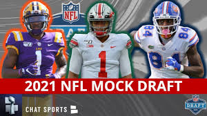 The current mock drafts from draftblaster and draftgeek are our early 2021 nfl mock drafts. 2021 Nfl Mock Draft 1st Round Projections After 2020 Regular Season Ft Devonta Smith Jaylen Waddle Youtube