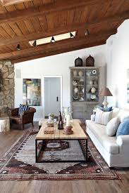 Contemporary Ranch House Evoking A Warm Rustic Feel In California Rustic Living Room Living Room Inspiration Country Living Room