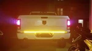 Opt7 Redline Triple Led Tailgate Light Bar Installation Dodge Ram Youtube