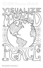 Visualize World Peace Coloring Page By Thaneeya Mcardle Coloring Books Coloring Pages Pattern Coloring Pages
