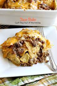 Taco Bake Recipe Food Recipes Taco Bake
