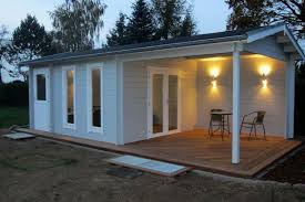 Gartenhaus Grau Weiss Moderner Gartentrend Mit Stil Gartenhaus Gartentrend Moderner Genel Corner Summer House Garden Log Cabins Hot Tub Pergola