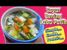 Namun, sebenarnya ada banyak olahan labu siam. Sayur Bening Labu Putih Masakan Rumahan Simple Enakk Dan Praktis Youtube