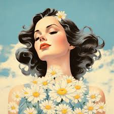 Daisy Flowers Print Wall Decor Room Decor PICK ONE