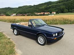 Bmw 320i Convertible Blue Model 1989 Bmw E30 Cabrio Bmw Convertible Bmw