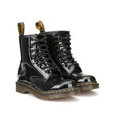 1460 w patent leather boots black patent Dr. Martens | La Redoute