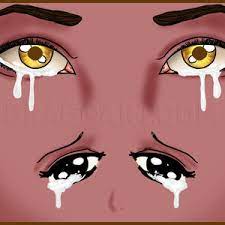 Blue eyes crying drawing by tyrone webber absolutearts com. How To Draw Crying Eyes Step By Step Drawing Guide By Dawn Dragoart Com