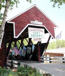 This Historical Covered Bridge Is Now A Gift Shop Bartlett Bridge New Hampshire Covered Bridges Bartlett Vacation Trips