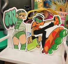 Jet Set Radio Beat and Gum Stickers (choose One) - Etsy