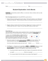 Find, read, and discover student exploration covalent bonds answer sheet, such us: Oat Pjlpizne4m