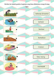 Dilarang mengcopy paste dan mempublish ulang konten dalam bentuk apapun ! Kegiatan Di Siang Hari Activity