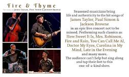 Fire & Thyme: First Outdoor Concert Event of the Year