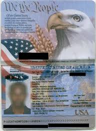 Hacking A Facebook Profile With A Fake Passport Passport Template Passport Green Cards