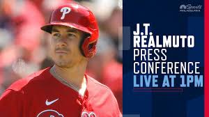 Watch thousands of live sporting events on nbcsn, nbc sports gold, golf. J T Realmuto Phillies Press Conference 2 1 21 Live Stream Nbc Sports Philadelphia Youtube