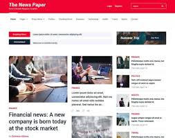 Hence designers take up the theme of old newspaper with a. 8 Beautiful Free News Website Templates In 2021 85ideas Com