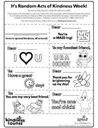 Get the whole family involved by printing a coloring page for everyone to color in as they complete random acts of kindness each day from december 1st until christmas day. Pin On Valentine S Day