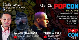 Pengembaraan berakhir (malay with english subtitles). Popcon Meet Up Episode 2 Starring Adnan Hassan Zahariz Khuzaimah Henrik Ahlgren Feat Joanne Julia Peatix