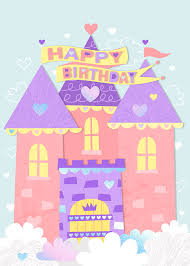 You make every day special. Happy Birthday Castle Princess Birthday Greeting Card Art By Jen Montgomery Painting By Jen Montgomery