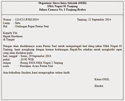 5.12 contoh surat pernyataan penghasilan orang tua. Surat Undangan Contoh Penjelasan