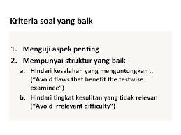 Contoh 10 soal pg karya ilmiah dan jawabannya.berikut ini adalah pertanyaan tentang karya ilmiah. Pedoman Penulisan Soal Pilihan Ganda Multiple Choice Question