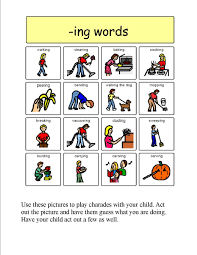 Speech Therapy With Miss Nicole Ing Verbs Verbs Speech Therapy Speech Language Activities Speech Therapy Activities