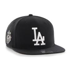 Los Angeles Dodgers 47 Brand Black Sure Shot Snapback Hat 47 Brand Snapback Hats Hats