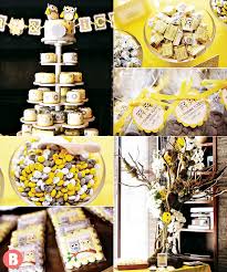 Yellow and white baby shower theme. 16 Unique Baby Shower Themes