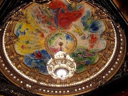 Opera Garnier Plafond De La Salle De Spectacle De Chagall Marc Chagall Chagall Paintings Paris Opera House