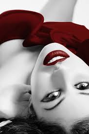 Black And White Red Lipstick Black And White Color Splash Color Pop Red Lipsticks