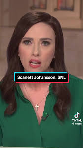 Snl Reporter Skit Scarlett